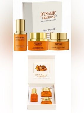 Dynamic Gemstone - Topaz Radiance Vitamin C Skincare- brand new collection set